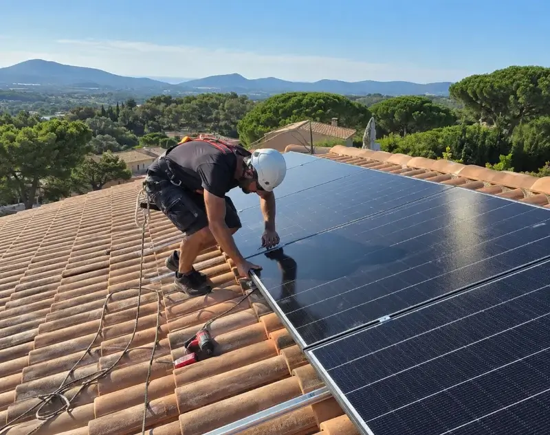 Installateur panneaux solaires Parthenay-de-Bretagne — pose photovoltaïque sur toiture