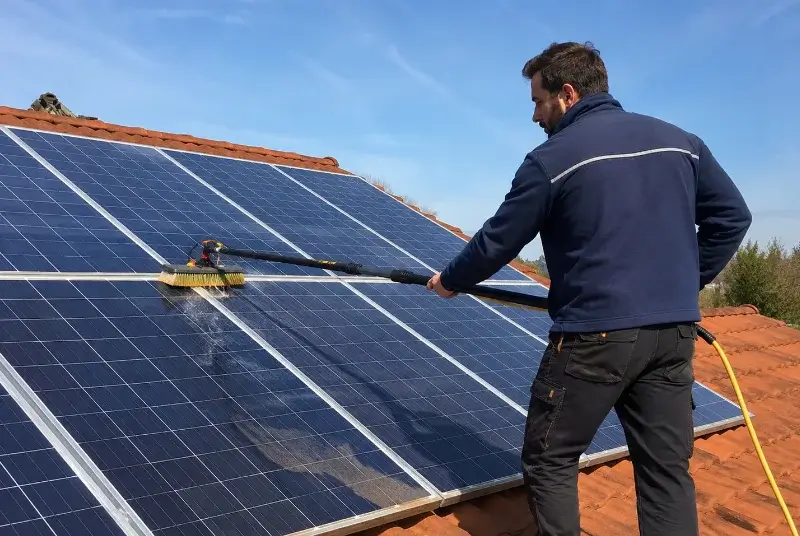 Nettoyage et entretien de panneaux solaires à Parthenay-de-Bretagne